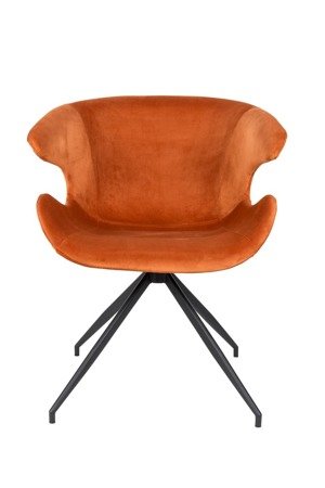 ZUIVER Mia armchair orange