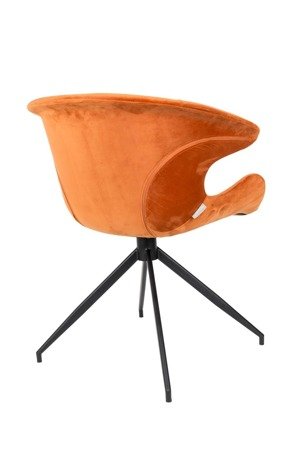 ZUIVER Mia armchair orange