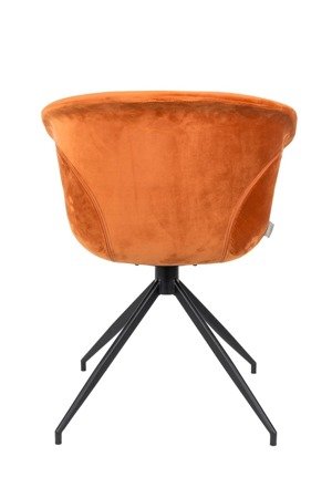 ZUIVER Mia armchair orange