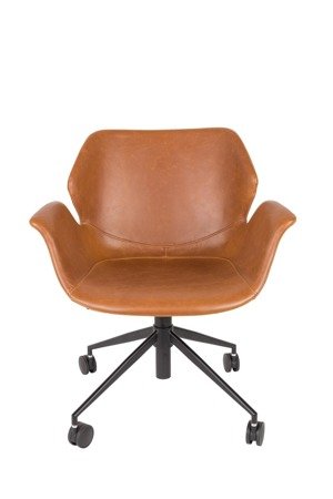 ZUIVER Nikki brown office chair