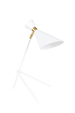 ZUIVER Shady white table lamp