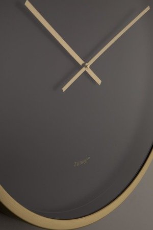 ZUIVER Time Bandit Black Brass Clock