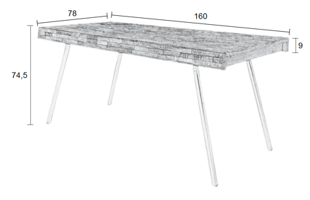 aboutHome design SURI table 180 cm