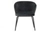 ADMIT Dining Chair Velvet Black BE PURE