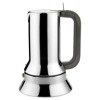 ALESSI espresso coffee maker for induction medium silver