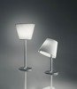 ARTEMIDE Melampo silver table lamp