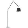 ARTEMIDE Tolomeo Mega 42 cm black floor lamp with dimmer