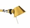 ARTEMIDE Tolomeo Micro desk lamp gold