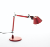 ARTEMIDE Tolomeo Micro desk lamp red