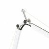 ARTEMIDE Tolomeo Micro silver polished desk lamp