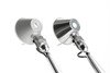 ARTEMIDE Tolomeo Micro silver polished desk lamp