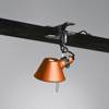 ARTEMIDE Tolomeo Pinza Micro lamp, orange