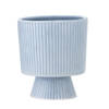 Ayleen Flowerpot, Blue, Stoneware