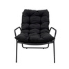 BLOOMINGVILLE BOEL Deckchair Black