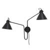 BLOOMINGVILLE FELICITY black wall lamp