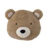 BLOOMINGVILLE HARRIS Teddy Bear Cushion Brown