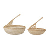 BLOOMINGVILLE NICCA Basket, Set of 2 Natural