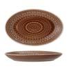 BLOOMINGVILLE RANI platter brown