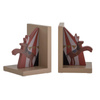 BLOOMINGVILLE SANTOS bookends red