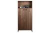 BOOKAZINE chest of drawers walnut veneer [FSC]