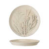 Bea Plate, Nature, Stoneware