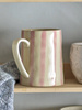 Begonia Mug, Rose, Stoneware