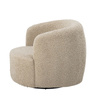 Bocca Lounge Chair, Nature, Polyester