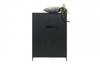 Bruut 2-door cabinet, pine, black