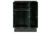 CONNECT 3-door/drawer wardrobe black [FSC]