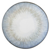 Calen Plate, Blue, Stoneware