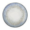 Calen Plate, Blue, Stoneware