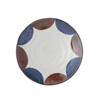 Camellia Plate, Blue, Porcelain