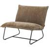 Cape Lounge Chair, Brown, Recycled Polyester