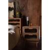 Caroun beige bedside table/cabinet