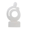 Cise Deco, White, Alabaster