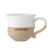 Claire Cup, White, Stoneware