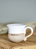 Claire Cup, White, Stoneware