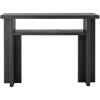 Cupa Console Table, Black, Firwood