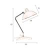 DUTCHBONE DEVI desk lamp black