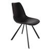 DUTCHBONE FRANKY Chair in Black Leather