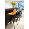 DUTCHBONE Franky Bar Stool Orange