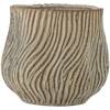 Dua Flowerpot, Green, Stoneware