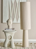 Emmie Floor Lamp, Nature, Linen