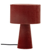 Emmie Table lamp, Red, Polyester