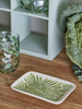 Fauni Plate, Green, Stoneware