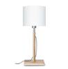 Fuji table lamp, white shade