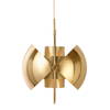 GUBI Multi-Lite L gold pendant lamp