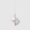 GUBI Multi-Lite white gold pendant lamp