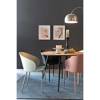 Gigi pink dining chair