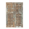 Granville Wall Decor, Green, Reclaimed Wood